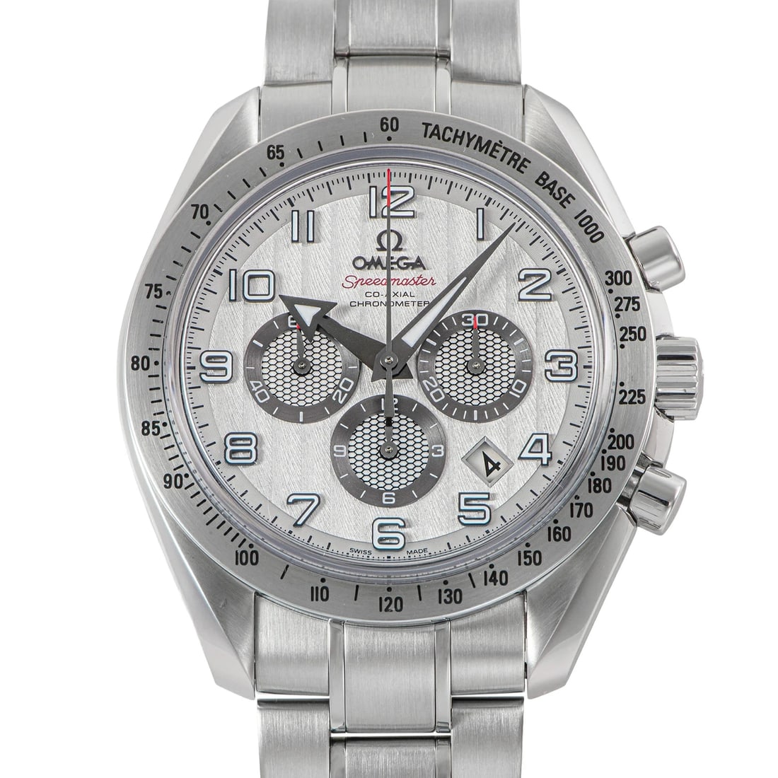 OMEGA WATCH SPEEDMASTER BROAD ARROW AUTOMATIC WATCH: Omega Watch Speedmaster Broad Arrow Automatic Watch Brand: OMEGA Type/Style: Wristwatch Material: SS Color: none Size: Case size: 44.25mm Wrist size: Approx. 19.5cm Accessories: None Acces