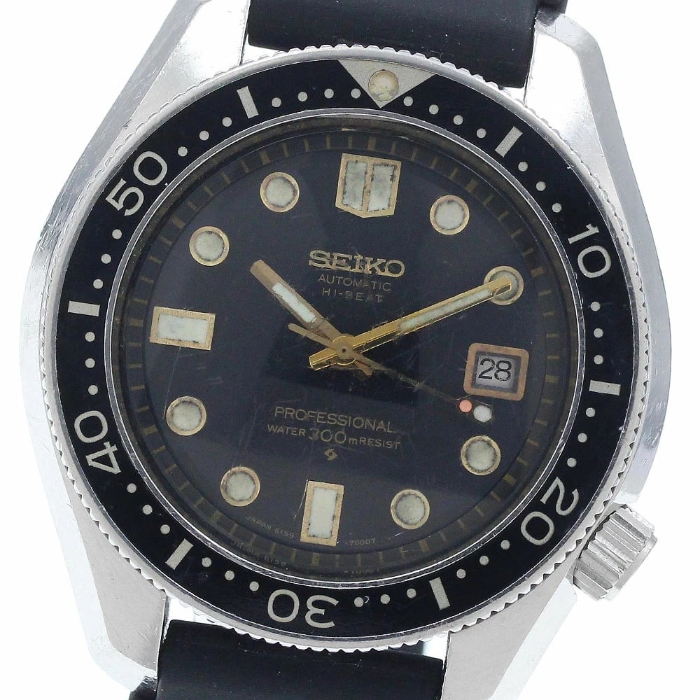 SEIKO WATCH PROFESSIONAL DIVER 300M HIGH BEAT DATE AUTOMATIC WATCH: Seiko Watch Professional Diver 300M High Beat Date Automatic Watch Brand: SEIKO Type/Style: Wristwatch Material: SS/Rubber Color: none Size: Case size: 44mm Wrist size: Approx. 22cm Accessories: N