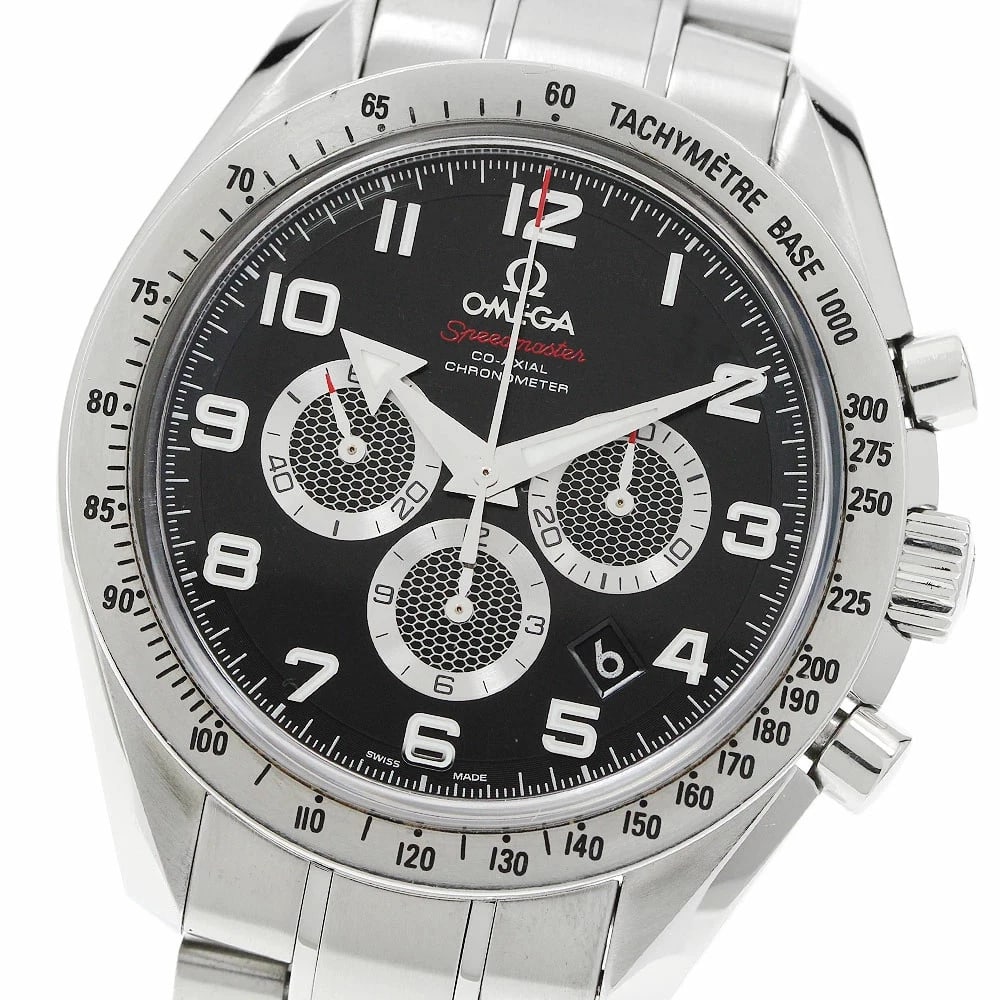 OMEGA WATCH SPEEDMASTER BROAD ARROW WATCH: Omega Watch Speedmaster Broad Arrow Watch Brand: OMEGA Type/Style: Wristwatch Material: SS Color: none Size: Case size: 44mm Wrist size: Approx. 18cm Accessories: None Accessories Notice: