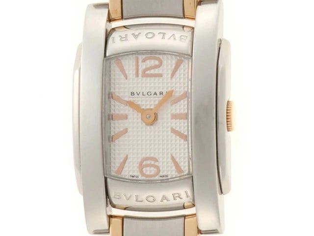 BVLGARI WATCH ASSIOMA STAINLESTEEL/YELLOW WATCH: Bvlgari Watch Assioma Stainlesteel/Yellow Watch Brand: BVLGARI Type/Style: Wristwatch Material: Stainless steel/Yellow gold Color: SILVER Size: Case size: 26mm Wrist size: Approx. 17cm Accessories