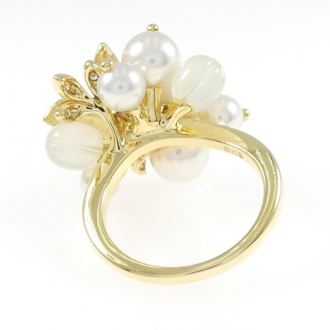MIKIMOTO COLORED STONE RING - 3