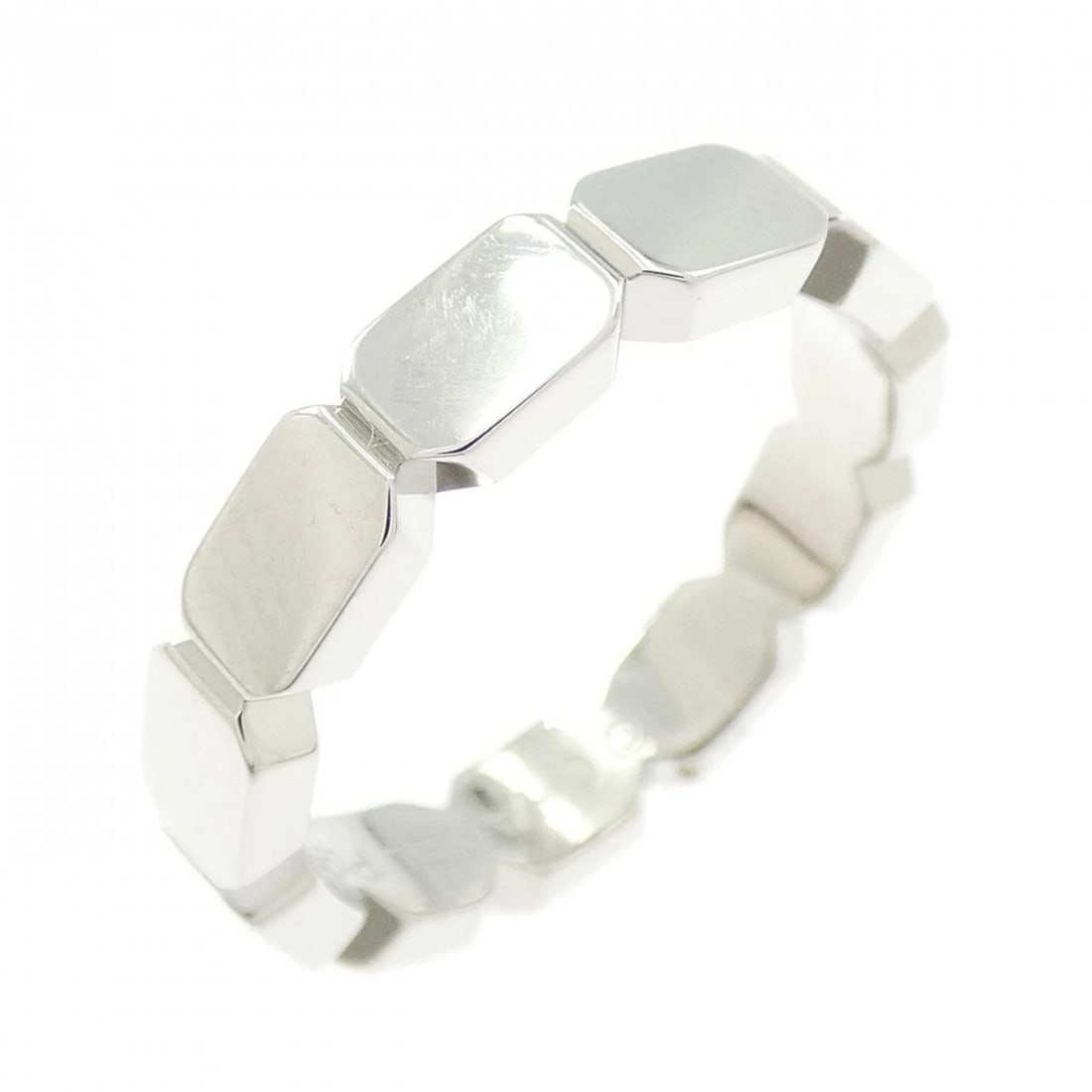 CHANEL PREMIERE PROMES RING: Chanel Premiere Promes Ring Brand: CHANEL Type/Style: Chanel Ring Material: Platinum950, Color: Platinum Size: US4 1/4(48) Accessories: None Accessories Notice: When purchasing pre-owned goods,