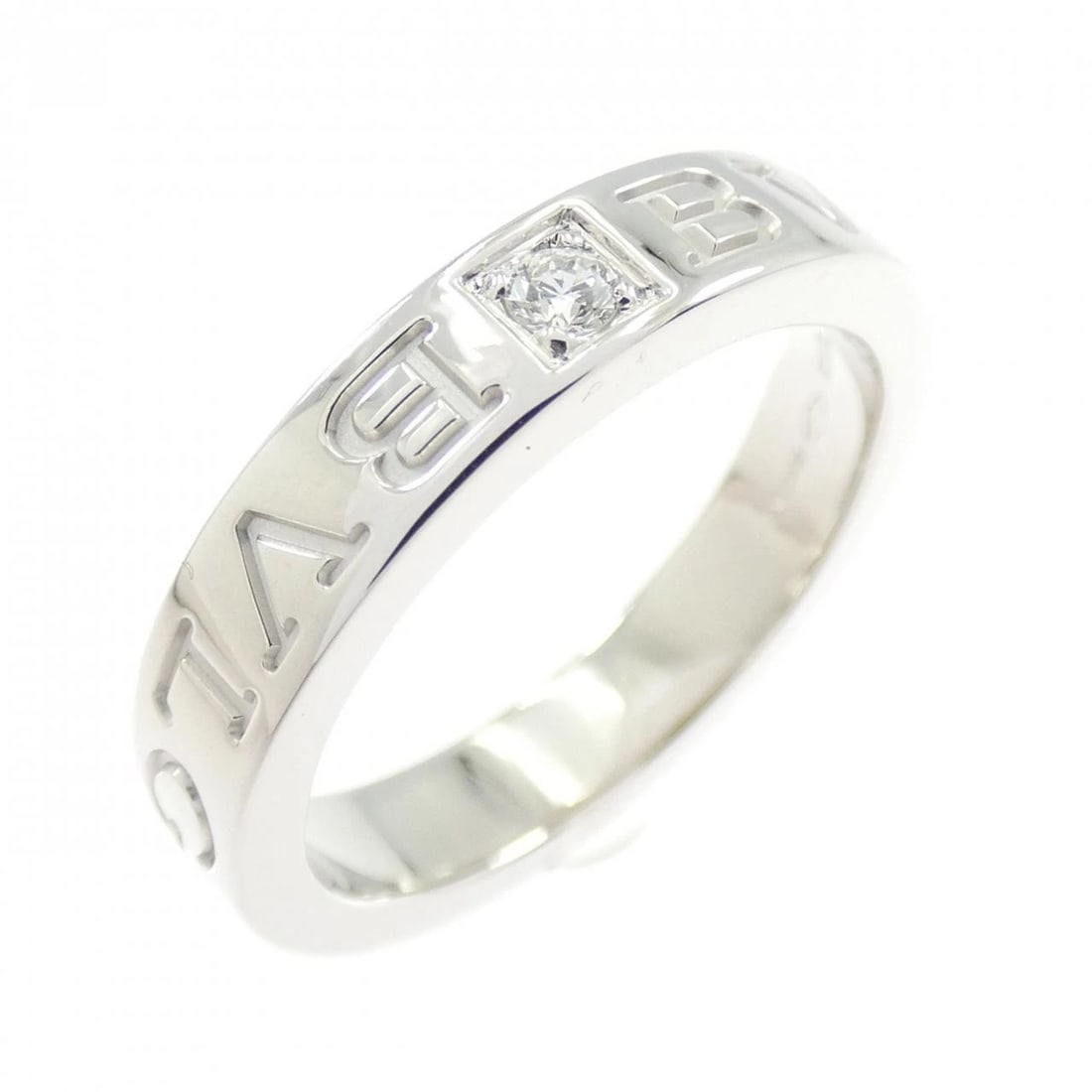 BVLGARI B.ZERO1 RING: Bvlgari B.zero1 Ring Brand: BVLGARI Type/Style: Bulgari Ring Material: 750 white gold, Main Stone Natural Color: white gold Size: US5 3/4 Accessories: None Accessories Notice: When purchas