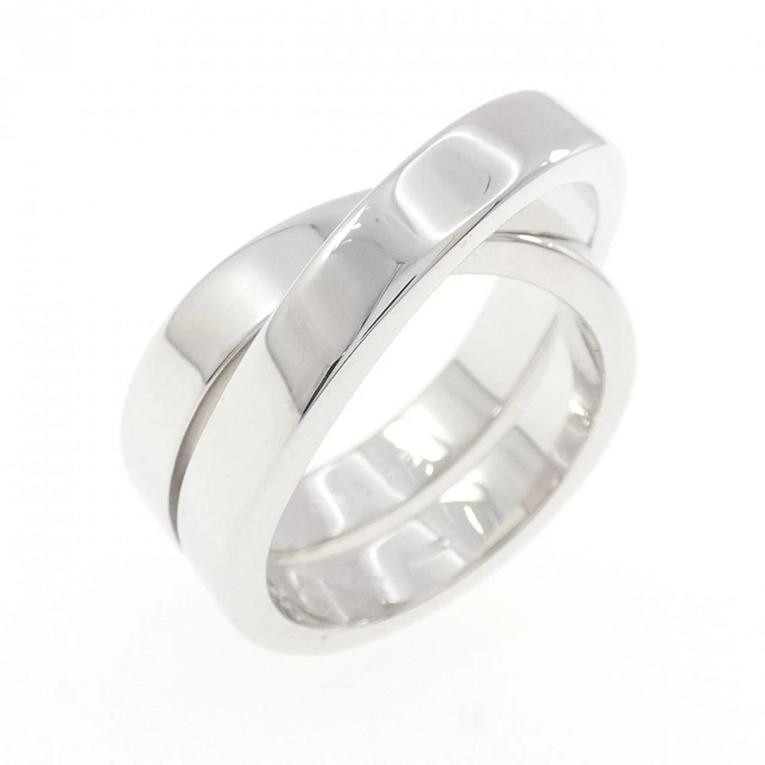 CARTIER PARIS RING: Cartier Paris Ring Brand: CARTIER Type/Style: Cartier Ring Material: 750 white gold, Color: white gold Size: US5 1/4(50) Accessories: None Accessories Notice: When purchasing pre-owned goo