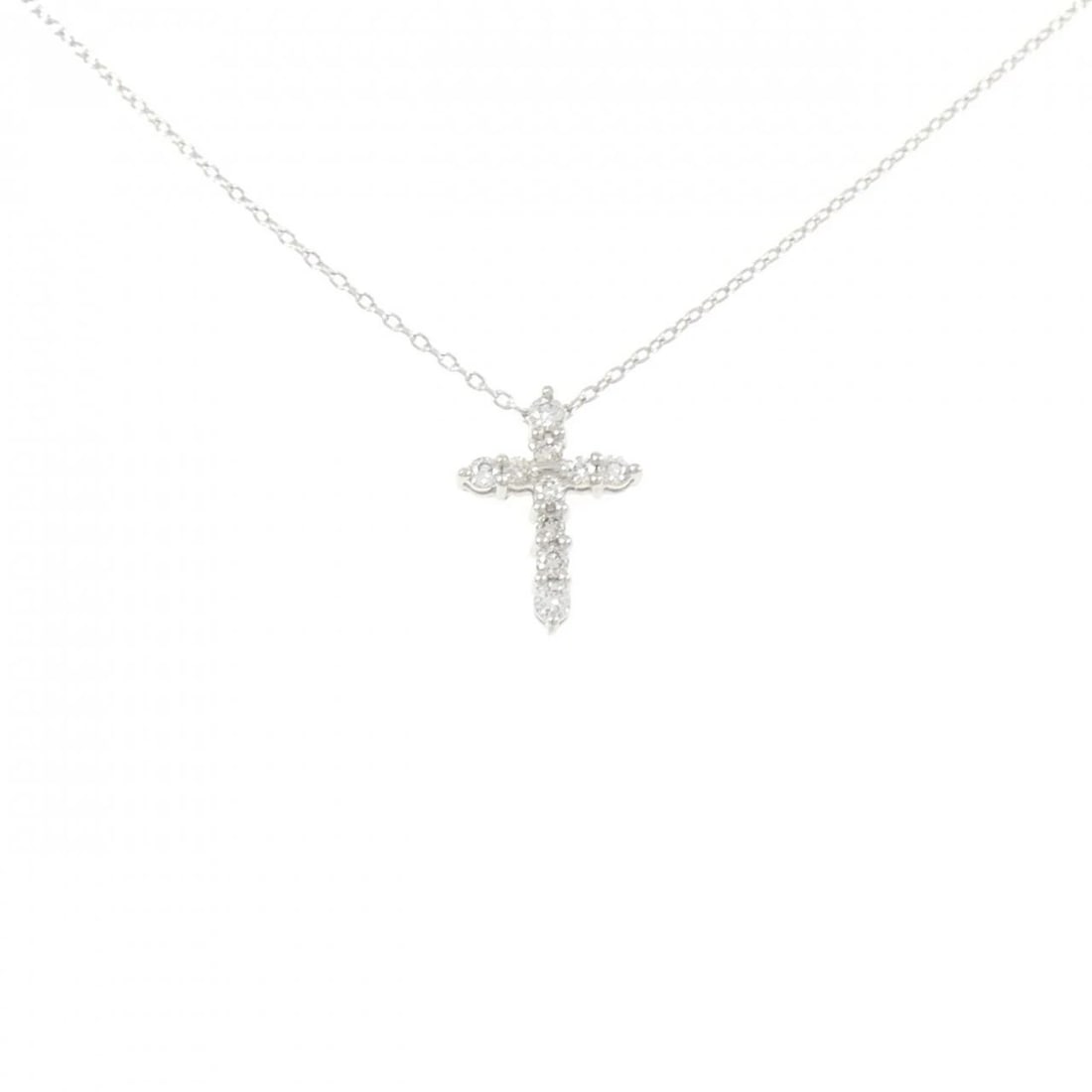 TASAKI DIAMOND NECKLACE: Tasaki Diamond Necklace Brand: TASAKI Type/Style: Tasaki Necklace Material: K18 white gold, Main Stone Natural Color: white gold Size: 45cm Pendant length approx. x width approx.: 12.4mmx9.3mm Chain m