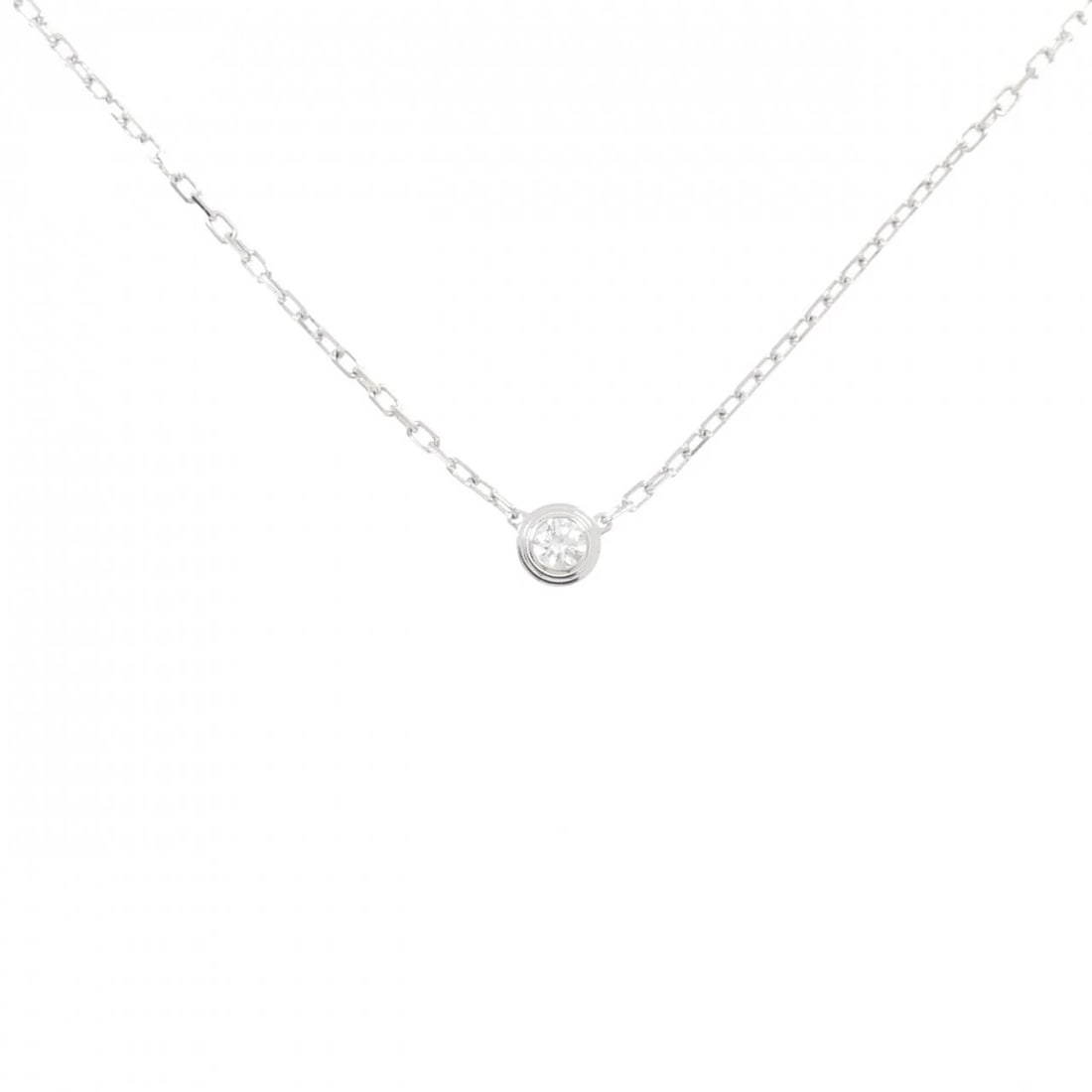 CARTIER D'AMOUR SMALL NECKLACE: Cartier D'Amour Small Necklace Brand: CARTIER Type/Style: Cartier Necklace Material: 750 white gold, Color: white gold Size: 38?41cm Diameteraround: 4.3mm Chain maximum width approx.: 1.1mm Access