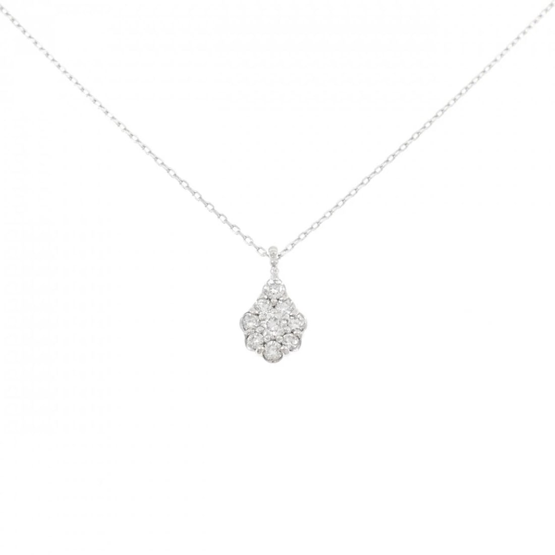 PONTE VECCHIO DIAMOND NECKLACE: Ponte Vecchio Diamond Necklace Brand: Ponte Vecchio Type/Style: Ponte Vecchio Necklace Material: K18 white gold, Main Stone Natural Color: white gold Size: 37?40cm Pendant length approx. x width