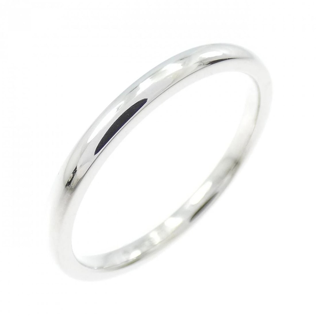 GRAPH D-SHAPE RING: Graph D-Shape Ring Brand: GRAFF Type/Style: Graph Ring Material: Platinum950, Color: Platinum Size: US7 Accessories: None Accessories Notice: When purchasing pre-owned goods, please refer to the