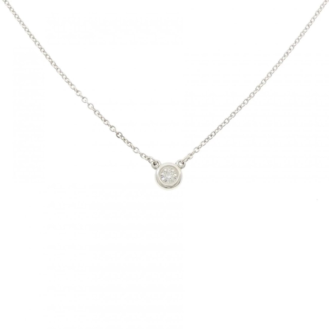 TIFFANY & CO. BY THE YARD NECKLACE: TIFFANY & Co. By the Yard Necklace Brand: TIFFANY&Co. Type/Style: TIFFANY&Co. Necklace Material: 925Silver, Main Stone Natural Color: Silver Size: 41cmDiameteraround: 5.0mm Chain maximum width