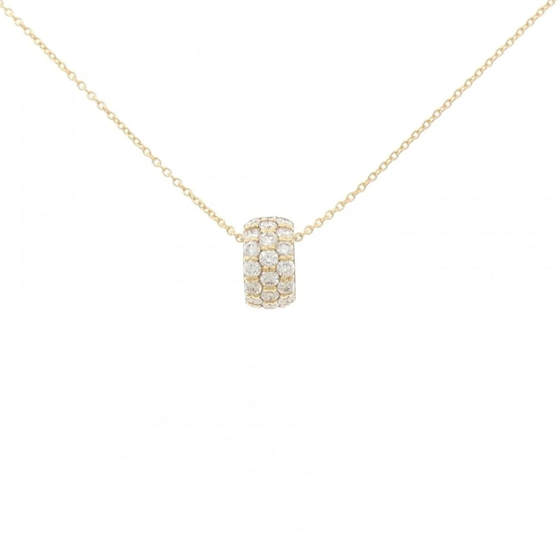 PONTE VECCHIO ROTONDO NECKLACE: Ponte Vecchio Rotondo Necklace Brand: Ponte Vecchio Type/Style: Ponte Vecchio Necklace Material: K18 yellow gold, Main Stone Natural Color: Yellow Gold Size: 36?40cm Pendant length approx. x width