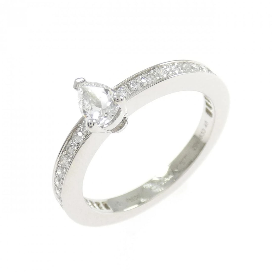 CHAUMET JOSEPHINE TRILLION DE CHAUMET RING: Chaumet Josephine Trillion de Chaumet Ring Brand: Chaumet Type/Style: Chaumet Ring Material: Platinum950, Main Stone Natural Color: Platinum Size: US4 1/2(48) Accessories: None Accessories