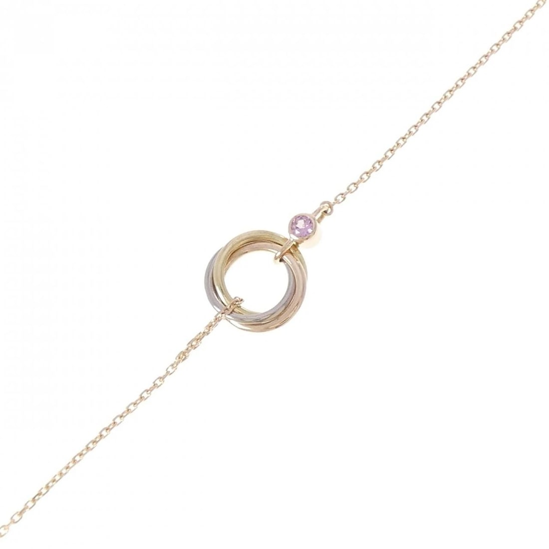 CARTIER TRINITY LIMITED EDITION BRACELET: Cartier Trinity Limited Edition Bracelet Brand: CARTIER Type/Style: Cartier Bracelets Material: 750 Yellow Gold/750 White Gold/750 Pink Gold, Color: Yellow Gold White Gold Pink Gold Size: 15-17cm Max