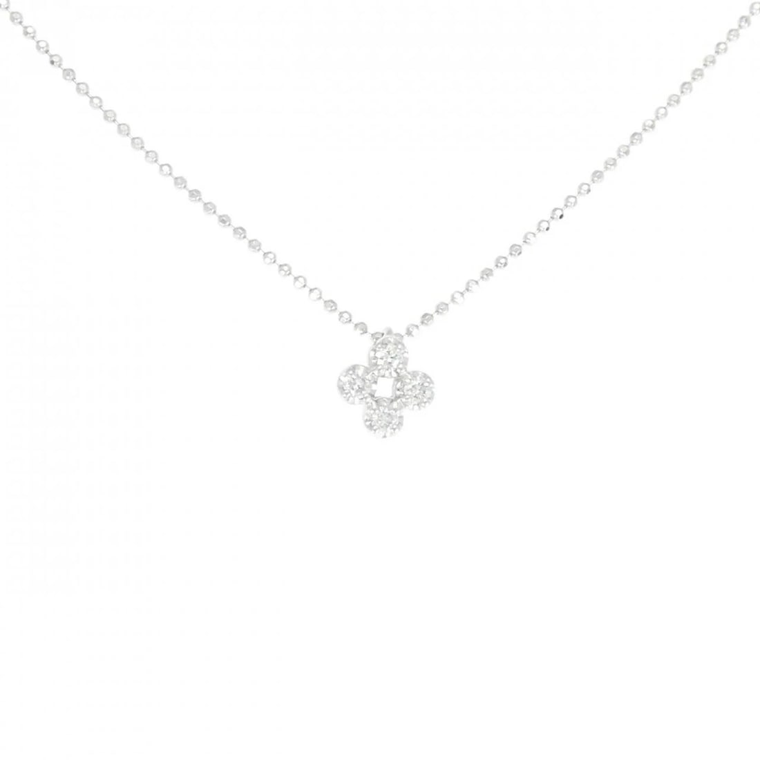 VENDOME DIAMOND NECKLACE: VENDOME Diamond Necklace Brand: VENDOME Type/Style: Necklace Material: K18 White Gold, Main Stone CenterStone Natural Color: White Gold Size: 41cm Pendant top H x W: 7.7mmx6.8mm Chain Max. W: 0.9mm