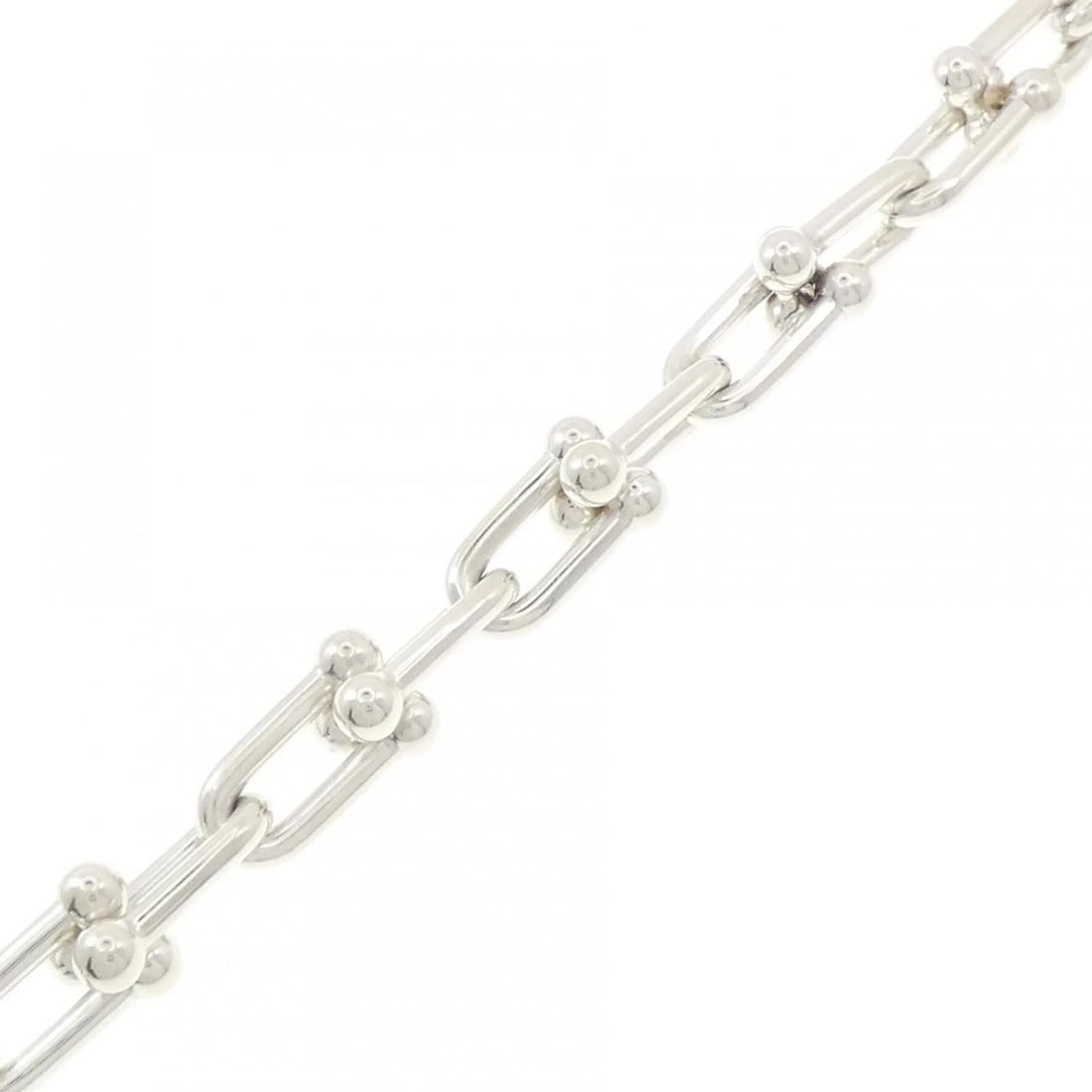 TIFFANY & CO. HARDWARE LINK LARGE BRACELET: TIFFANY & Co. Hardware Link Large Bracelet Brand: TIFFANY&Co. Type/Style: TIFFANY & Co. Bracelet Material: 925Silver, Color: Silver Size: 22.5cm Max width approx: 12.5mm Accessories: None Accessories
