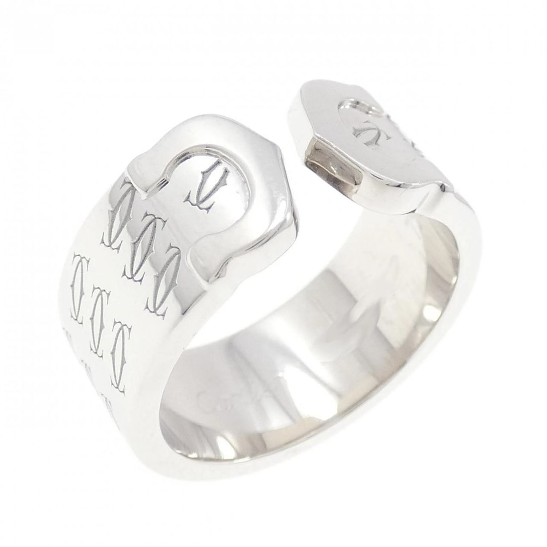 CARTIER CHRISTMAS LIMITED EDITION RING: Cartier Christmas Limited Edition Ring Brand: CARTIER Type/Style: Cartier Ring Material: 750 white gold, Color: white gold Size: US5 3/4(51) Accessories: None Accessories Notice: When purchasing