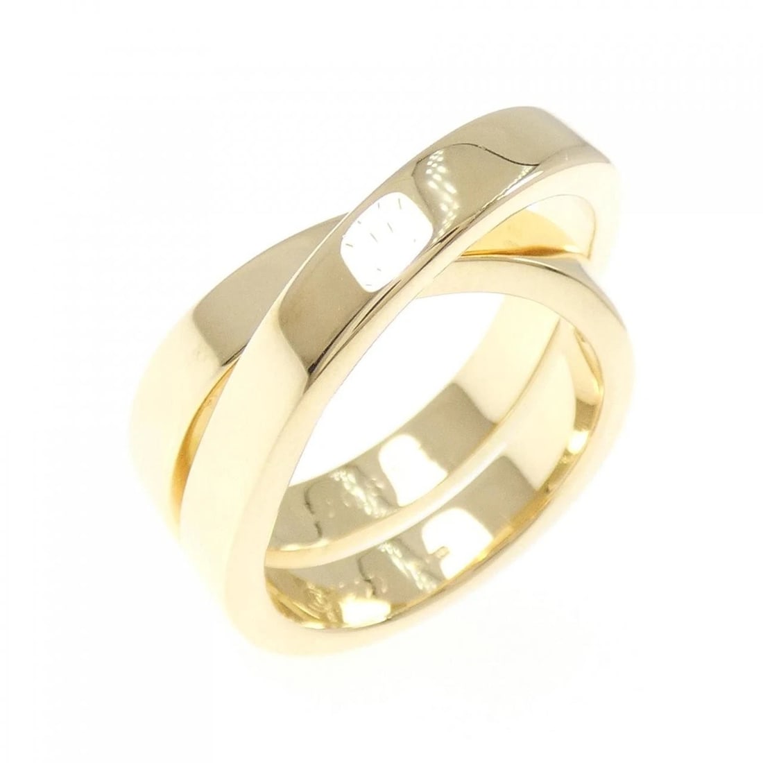 CARTIER PARIS RING: Cartier Paris Ring Brand: CARTIER Type/Style: Cartier Ring Material: 750 yellow gold, Color: yellow gold Size: US5 1/2(50) Accessories: None Accessories Notice: When purchasing pre-owned g