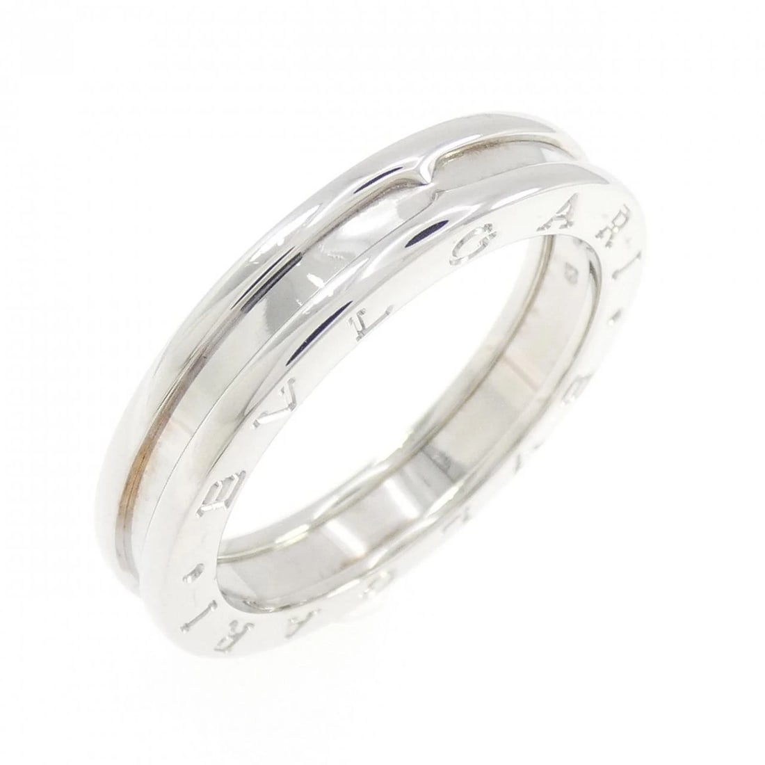 BVLGARI B.ZERO1 1-BAND RING: Bvlgari B.zero1 1-band ring Brand: BVLGARI Type/Style: Bulgari Ring Material: 750 white gold, Color: white gold Size: US10 1/2(63) Accessories: None Accessories Notice: When purchasing pre-owned
