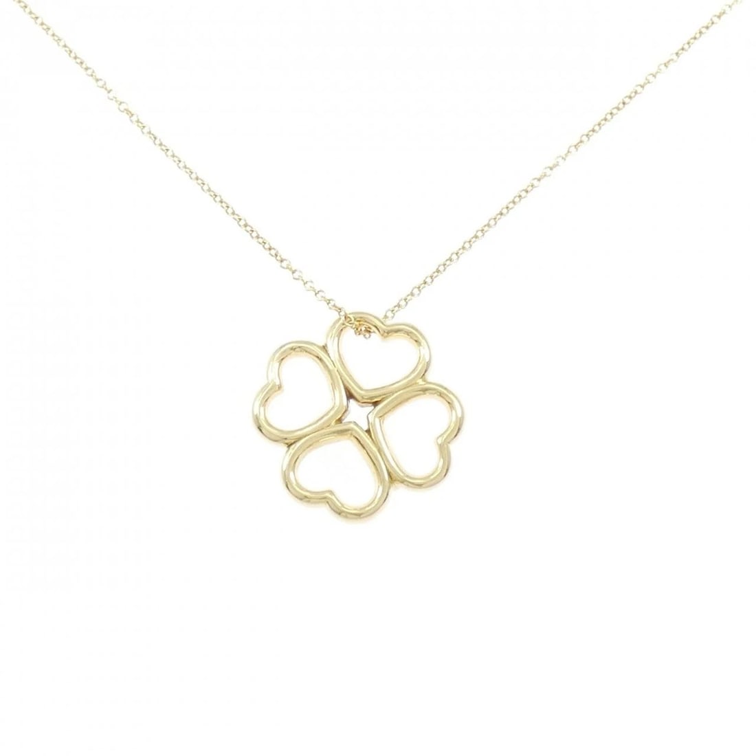 TIFFANY&CO. 750YG NECKLACE: TIFFANY&Co. 750YG Necklace Brand: TIFFANY&Co. Type/Style: TIFFANY&Co. Necklace Material: 750 yellow gold, Color: yellow gold Size: 41cm Pendant length approx. x width approx.: 20.0mmx19.8mm Chain