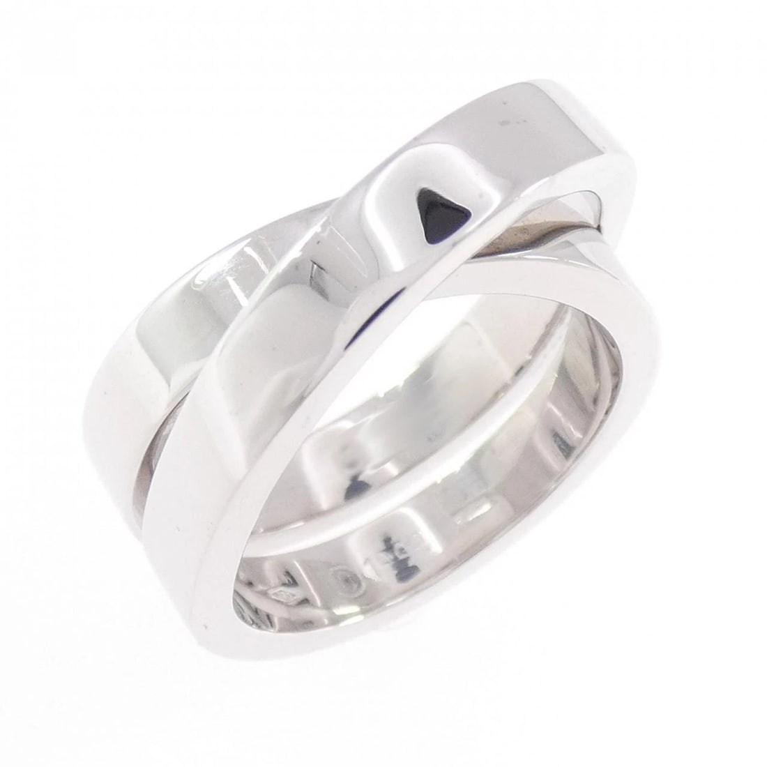 CARTIER PARIS RING: Cartier Paris Ring Brand: CARTIER Type/Style: Cartier Ring Material: 750 white gold, Color: white gold Size: US6 1/2(53) Accessories: None Accessories Notice: When purchasing pre-owned goo
