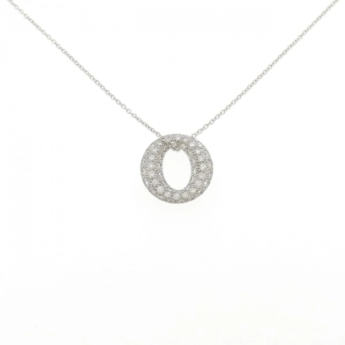 TIFFANY & CO. SEVIANA NECKLACE: TIFFANY & Co. Seviana Necklace Brand: TIFFANY&Co. Type/Style: TIFFANY&Co. Necklace Material: Platinum950, Main Stone Natural Color: Platinum Size: 40cm Pendant length approx. x width approx.: