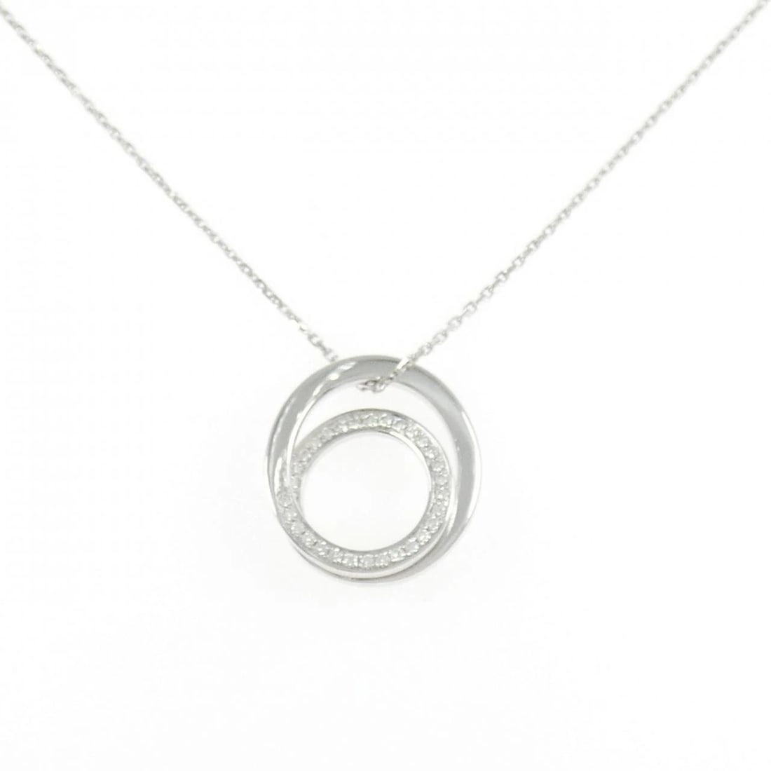 CARTIER ETINCEL NECKLACE: Cartier Etincel Necklace Brand: CARTIER Type/Style: Cartier Necklace Material: 750 white gold, Main Stone Natural Color: white gold Size: 39?42cm Pendant length approx. x width approx.: 17.7mmx16.6mm 