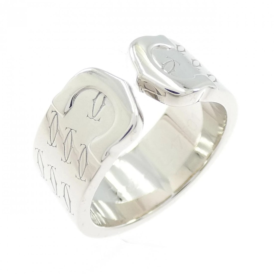 CARTIER LIMITED EDITION RING: Cartier Limited Edition Ring Brand: CARTIER Type/Style: Cartier Ring Material: 750 white gold, Color: white gold Size: US5 1/4(50) Accessories: None Accessories Notice: When purchasing pre-owned