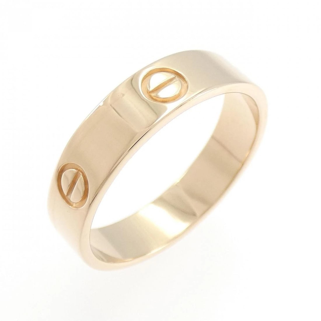 CARTIER LOVE RING: cartier love ring Brand: CARTIER Type/Style: Cartier Ring Material: 750 Pink Gold, Color: Pink Gold Size: US11 3/4(66) Accessories: None Accessories Notice: When purchasing pre-owned goods
