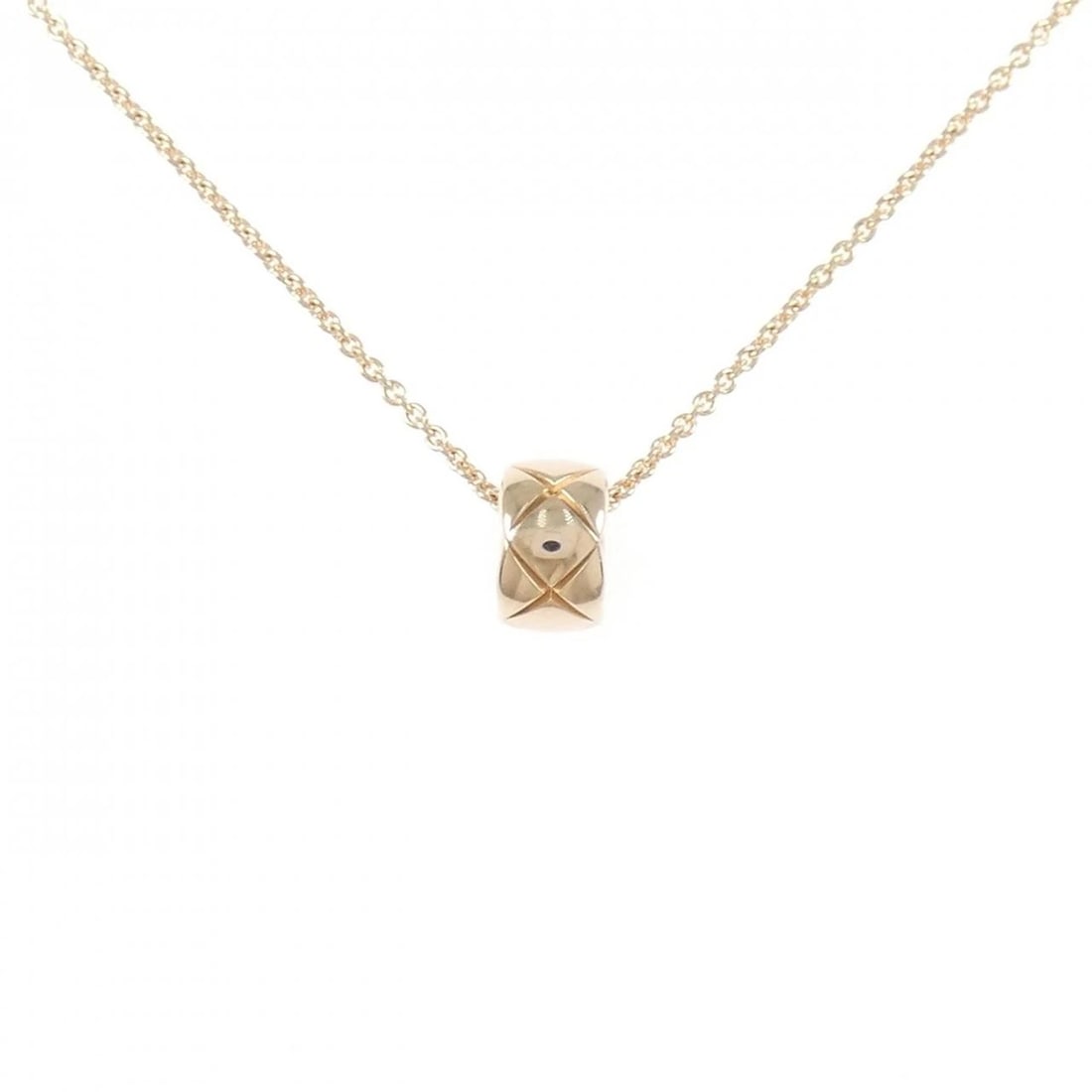 CHANEL COCO CRUSH NECKLACE: Chanel Coco Crush Necklace Brand: CHANEL Type/Style: Chanel Necklace Material: 750 Pink Gold, Color: Pink Gold Size: 38-47cm Pendant length approx. x width approx.: 7.9mmx4.8mm Chain maximum width
