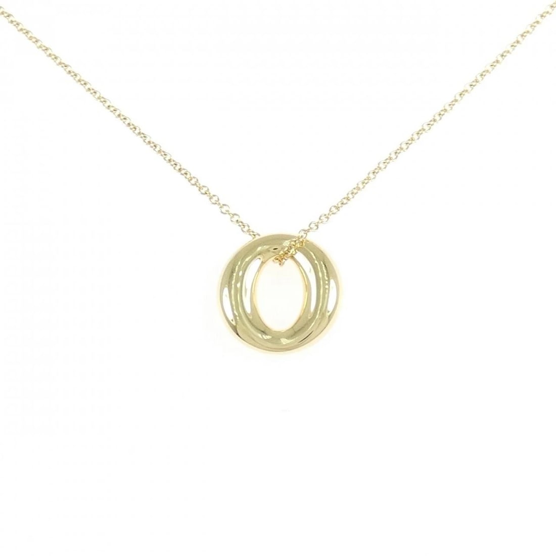TIFFANY&CO. SEVIANA MINI NECKLACE: TIFFANY&Co. Seviana Mini Necklace Brand: TIFFANY&Co. Type/Style: TIFFANY&Co. Necklace Material: 750 yellow gold, Color: yellow gold Size: 41cm Pendant length approx. x width approx.: 14.0mmx14.1mm