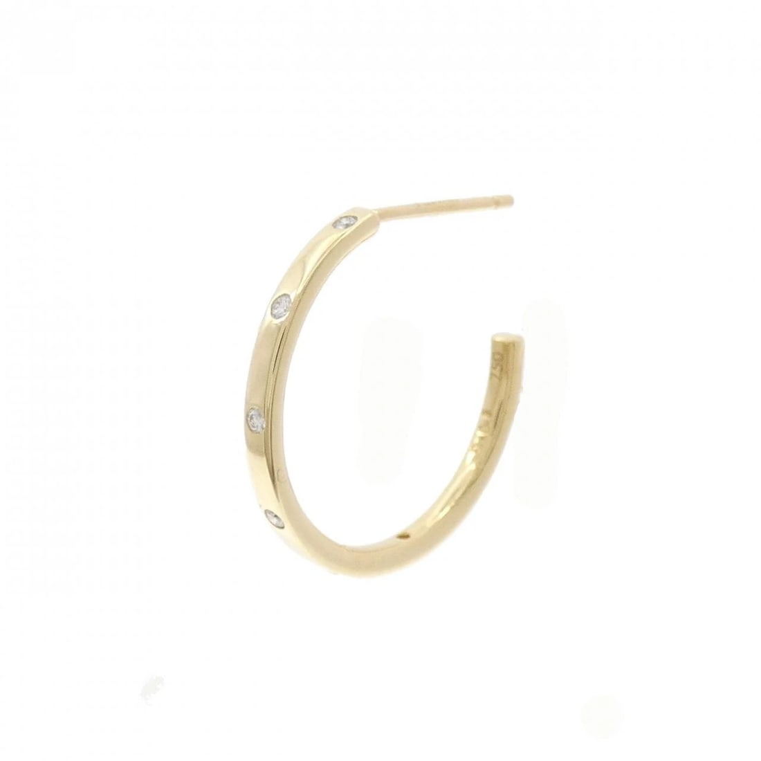 TASAKI DIAMOND PIERCE: Tasaki Diamond Pierce Brand: TASAKI Type/Style: Tasaki Pierce/Earring Material: 750 yellow gold, Main Stone Natural Color: yellow gold Size: Approx. height x width: 19.2mm x 2.0mm Accessories: None