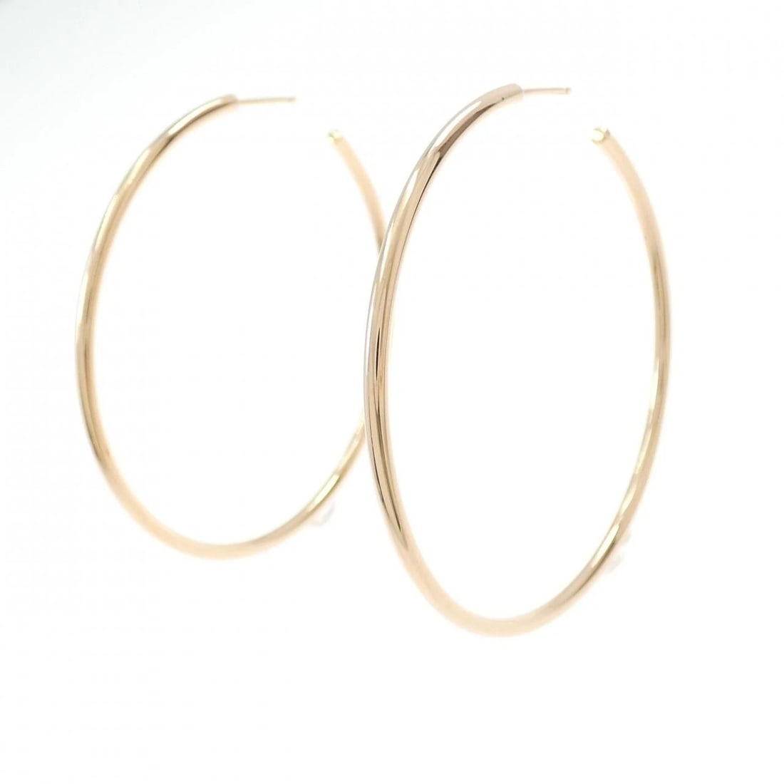 TIFFANY&CO. 750PG PIERCE: TIFFANY&Co. 750PG Pierce Brand: TIFFANY&Co. Type/Style: TIFFANY&Co. Pierce/Earring Material: 750 Pink Gold, Color: Pink Gold Size: Approximate dimensions (height x width): 48.4cm x 1.8cm Accessories: