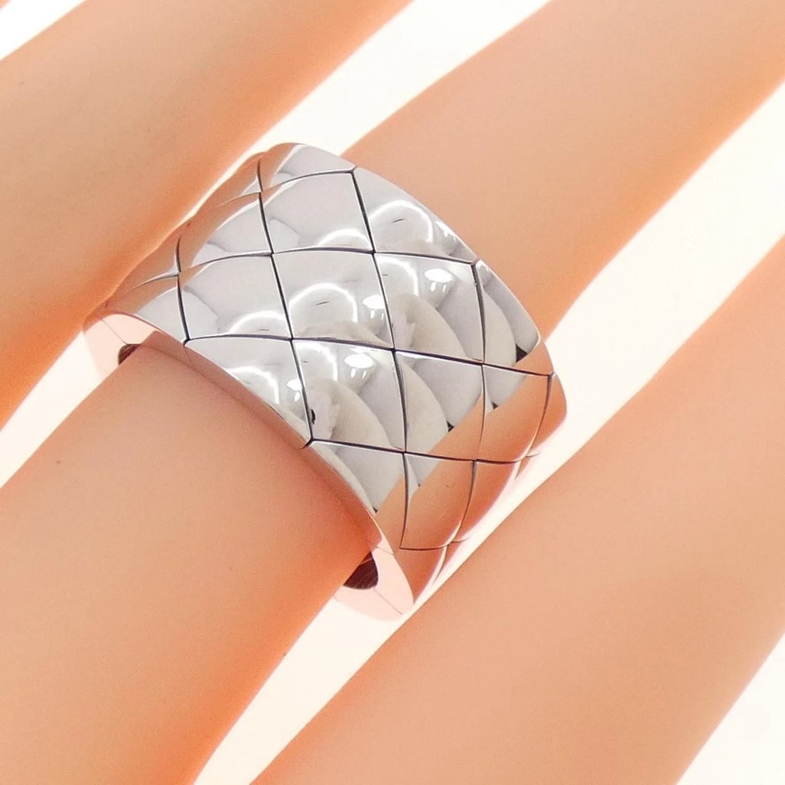 CHANEL MATELASSE LARGE RING - 5