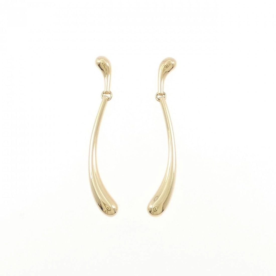 TIFFANY&CO. 750YG PIERCE: TIFFANY&Co. 750YG Pierce Brand: TIFFANY&Co. Type/Style: TIFFANY&Co. Pierce/Earring Material: 750 yellow gold, Color: yellow gold Size: Approximate dimensions (height x width): 42.0mm x 6.2mm