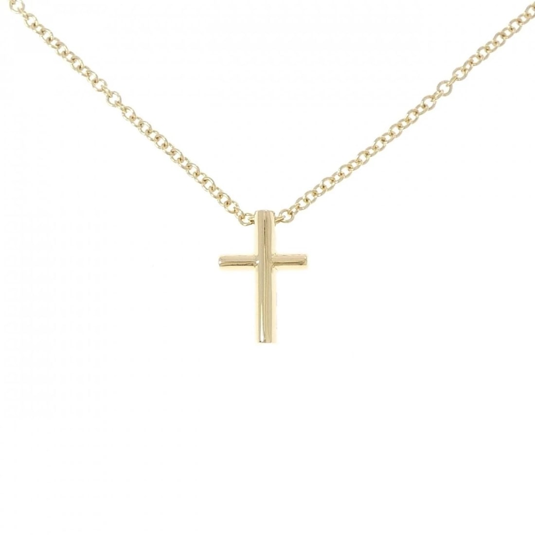 POMELLATO CROSS 750YG NECKLACE: Pomellato Cross 750YG Necklace Brand: Pomellato Type/Style: Pomellato Necklace Material: 750 yellow gold, Color: yellow gold Size: 40cm Pendant length approx. x width approx.: 17.4mmx11.7mm Chain