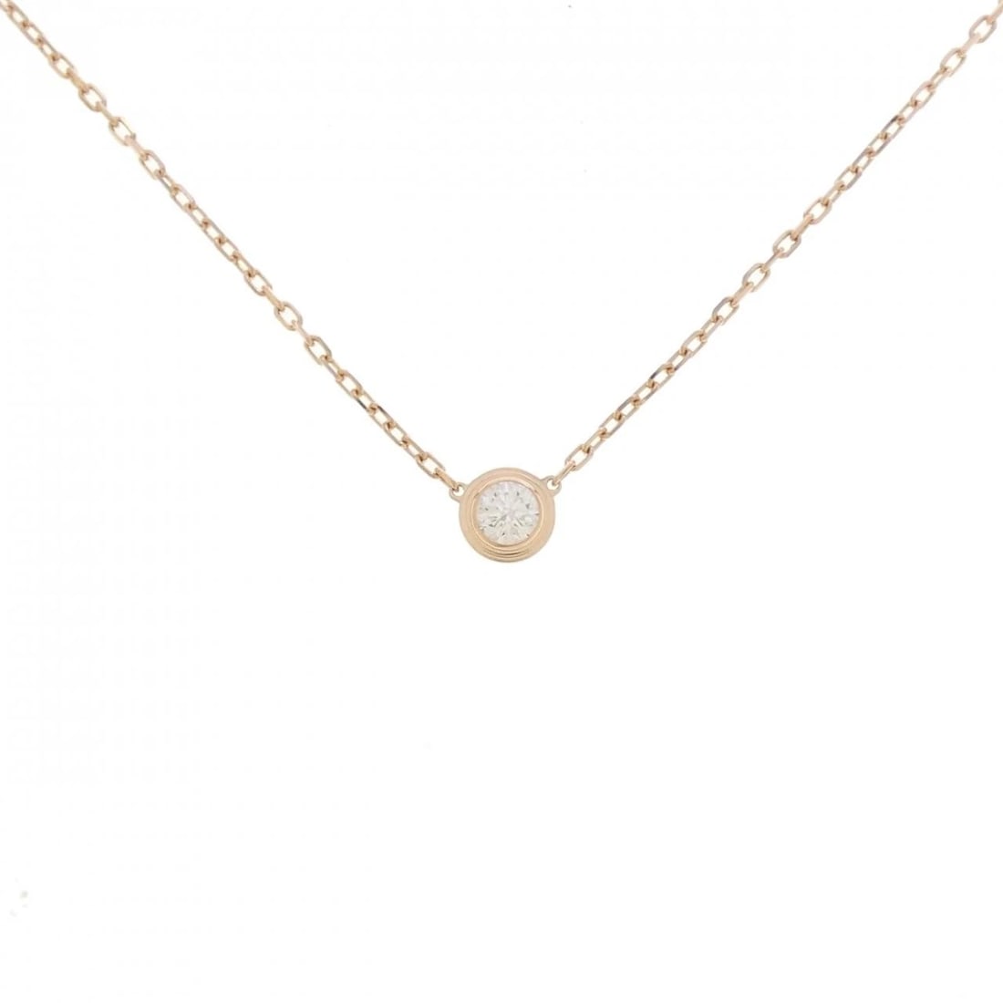 CARTIER AMOUR LARGE NECKLACE: Cartier Amour Large Necklace Brand: CARTIER Type/Style: Cartier Necklace Material: 750 Pink Gold, Main Stone Natural Color: Pink Gold Size: 38?41cm Diameteraround: 5.6mm Chain maximum width approx.: