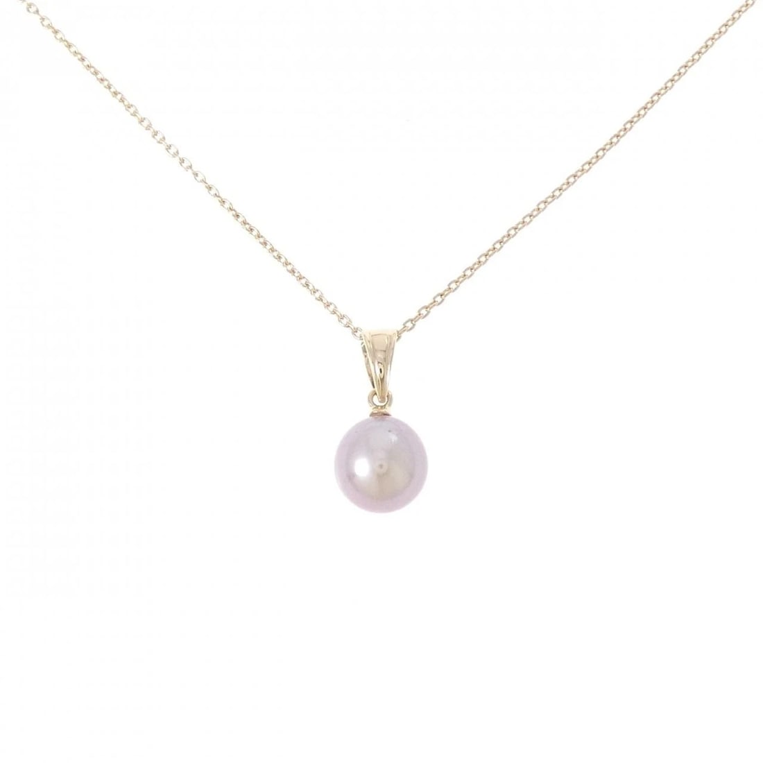 TASAKI FRESHWATER PEARL NECKLACE: TASAKI Freshwater Pearl Necklace Brand: TASAKI Type/Style: Tasaki Necklace Material: K18 yellow gold, Color: yellow gold Size: 40cm Pendant length approx. x width approx.: 16.1mmx7.7mm Chain maximum w