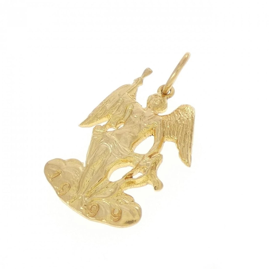 ILIAS LALAUNIS 750YG PENDANT: Ilias Lalaunis 750YG Pendant Brand: Ilias LALAoUNIS Type/Style: Ilias Lalaunis Pendant/Brooch Material: 750 yellow gold, Color: yellow gold Size: Approximate dimensions: 25.6mm x 15.8mm Accessories: