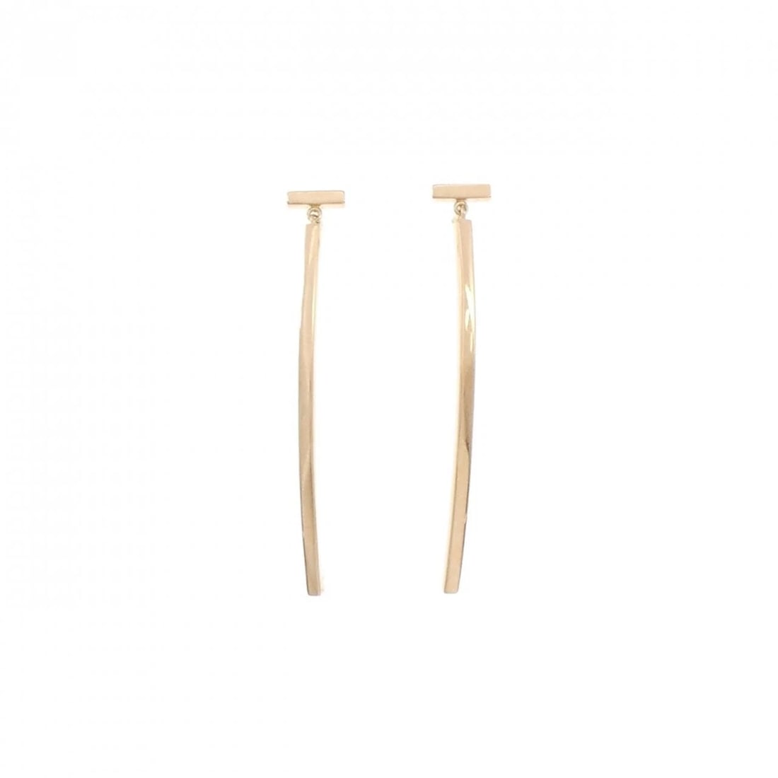 TIFFANY&CO. T-WIRE BAR PIERCE: TIFFANY&Co. T-Wire Bar Pierce Brand: TIFFANY&Co. Type/Style: TIFFANY&Co. Pierce/Earring Material: 750 Pink Gold, Color: Pink Gold Size: Approximate dimensions (height x width): 42.7? x 6.2?