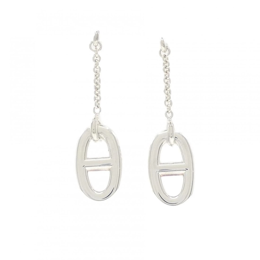 HERMES FARANDOLE PIERCE: Hermes Farandole Pierce Brand: HERMES Type/Style: Hermes Pierce/Earring Material: 925Silver, Color: Silver Size: Approximate dimensions (height x width): 37.2 x 10.2 Accessories: None Acce