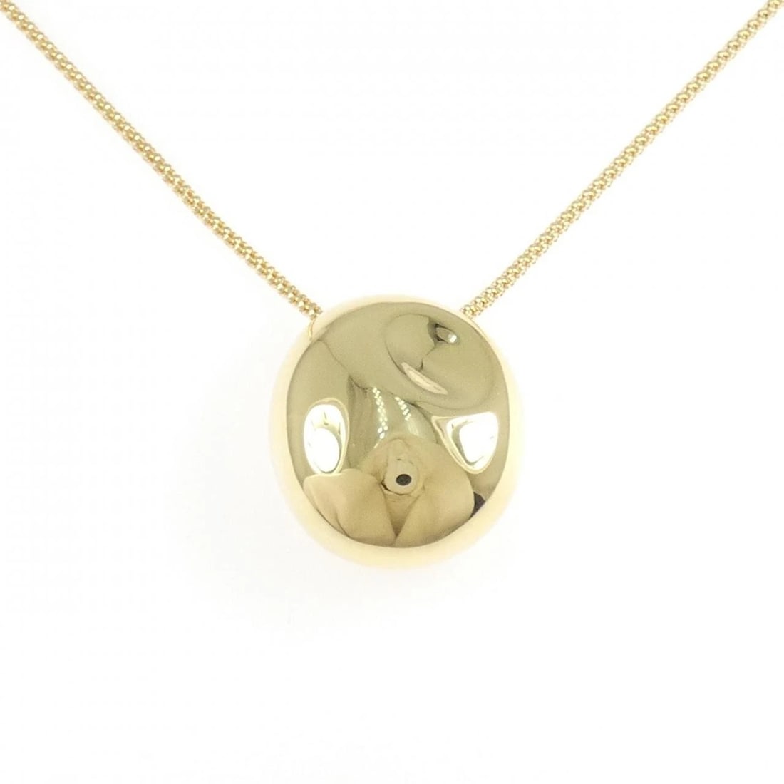 TASAKI K18YG NECKLACE: TASAKI K18YG Necklace Brand: TASAKI Type/Style: Tasaki Necklace Material: K18 yellow gold, Color: yellow gold Size: 50-55cm Pendant length approx. x width approx.: 26.4mmx23.5mm Chain maximum width