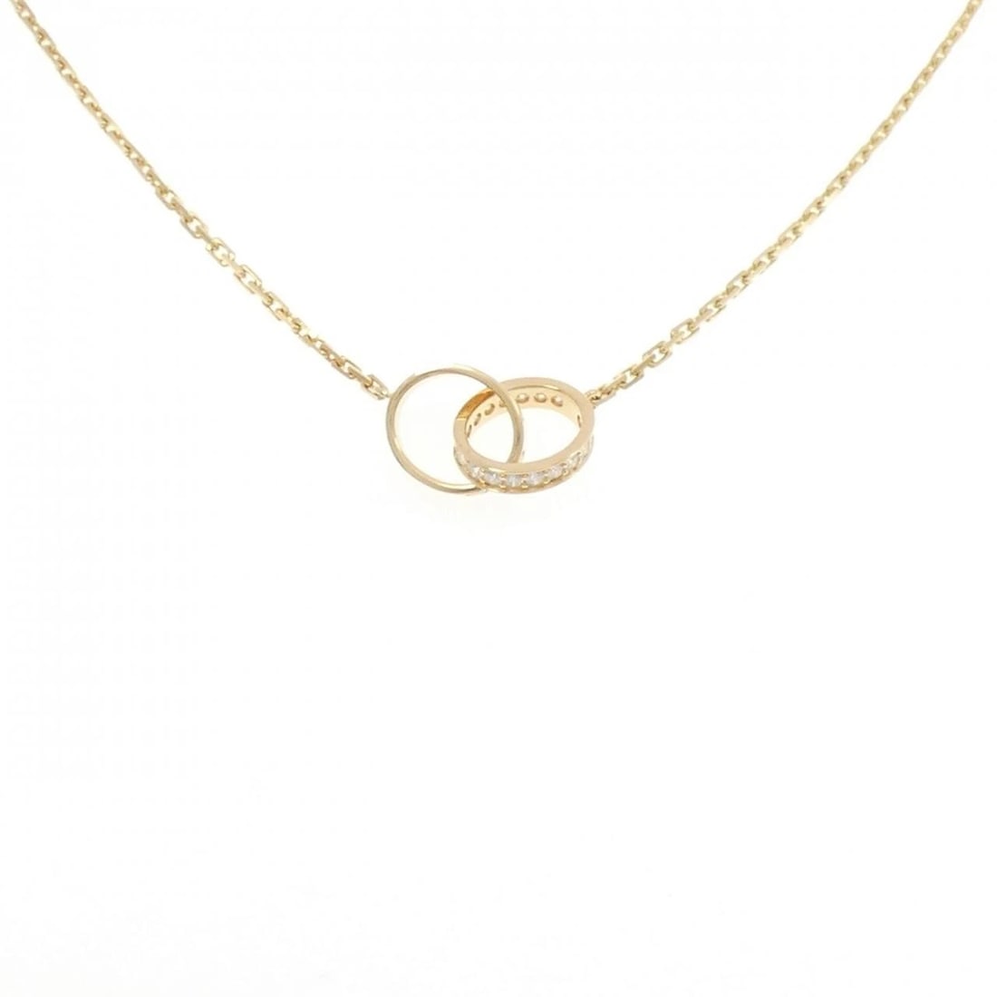 CARTIER BABY LOVE NECKLACE: Cartier Baby Love Necklace Brand: CARTIER Type/Style: Cartier Necklace Material: 750 yellow gold, Color: yellow gold Size: 43cm Motif maximum width approx.: 9.9mm Chain maximum width approx.: 1.5mm