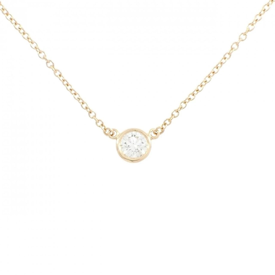 TIFFANY & CO. BY THE YARD NECKLACE: TIFFANY & Co. By the Yard Necklace Brand: TIFFANY&Co. Type/Style: TIFFANY&Co. Necklace Material: 750 Pink Gold, Main Stone Natural Color: Pink Gold Size: 41cm Diameteraround: 5.1mm Chain maximum width