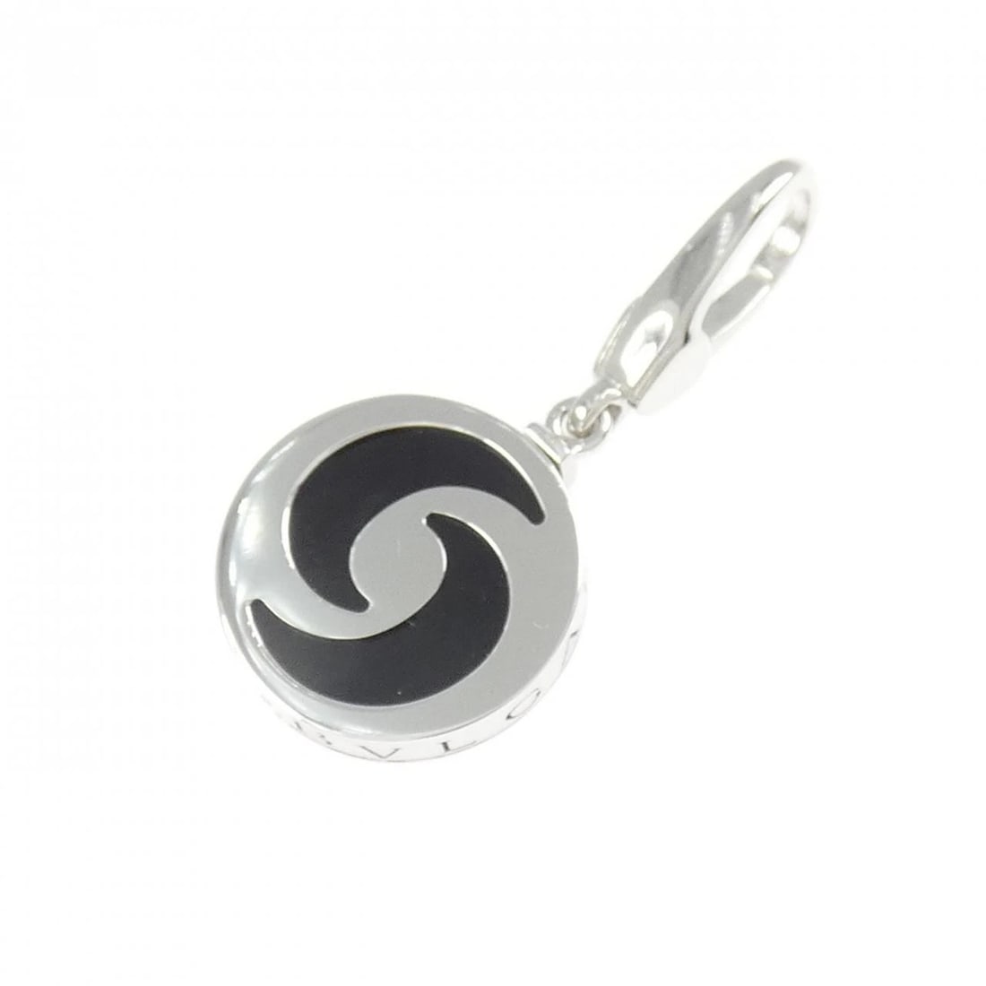 BVLGARI OPTICAL PENDANT: Bvlgari Optical Pendant Brand: BVLGARI Type/Style: Bvlgari Pendant/Brooch Material: 750 white gold, Color: White Gold Size: Approx. length x width: 28.2mm x 12.9mm Accessories: None Accessories