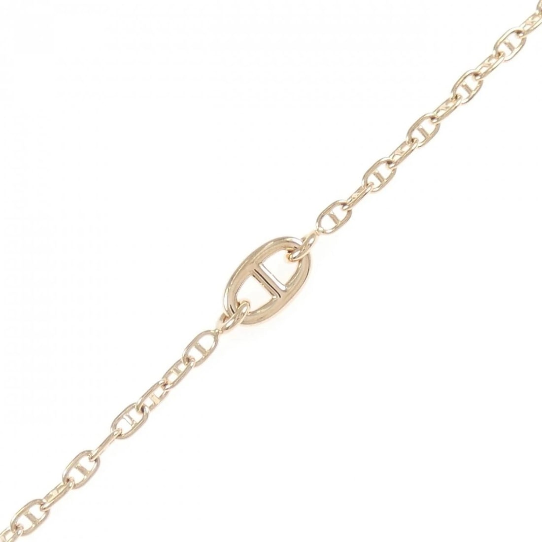 HERMES 750PG BRACELET: Hermes 750PG bracelet Brand: HERMES Type/Style: Hermes Bracelet Material: 750 Pink Gold, Color: Pink Gold Size: 17.5cm Max width approx: 5.6mm Accessories: None Accessories Notice: When purchasing