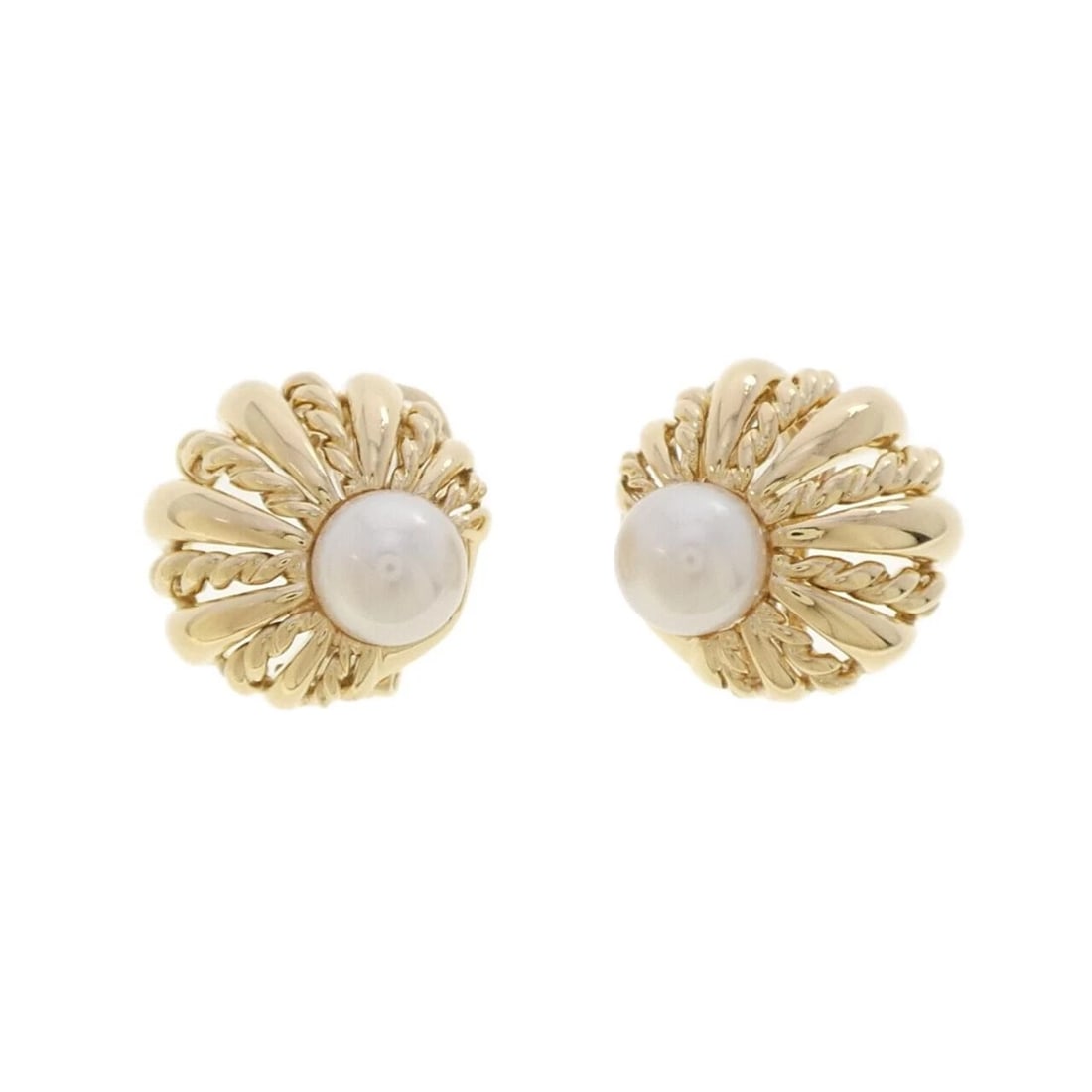 TIFFANY&CO. EARRING: TIFFANY&Co. Earring Brand: TIFFANY&Co. Type/Style: TIFFANY&Co. Pierce/Earring Material: 750 yellow gold, Color: yellow gold Size: Approximate dimensions (height x width): 18.4cm x 18.2cm Accessories:
