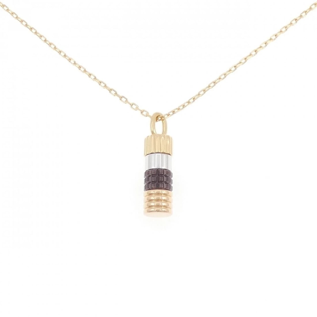 BOUCHERON QUATRE NECKLACE: Boucheron Quatre Necklace Brand: Boucheron Type/Style: Boucheron Necklace Material: 750 Yellow Gold / 750 White Gold / 750 Pink Gold / PVD, Color: yellow gold white gold Pink Gold Size: 42cm Pendant