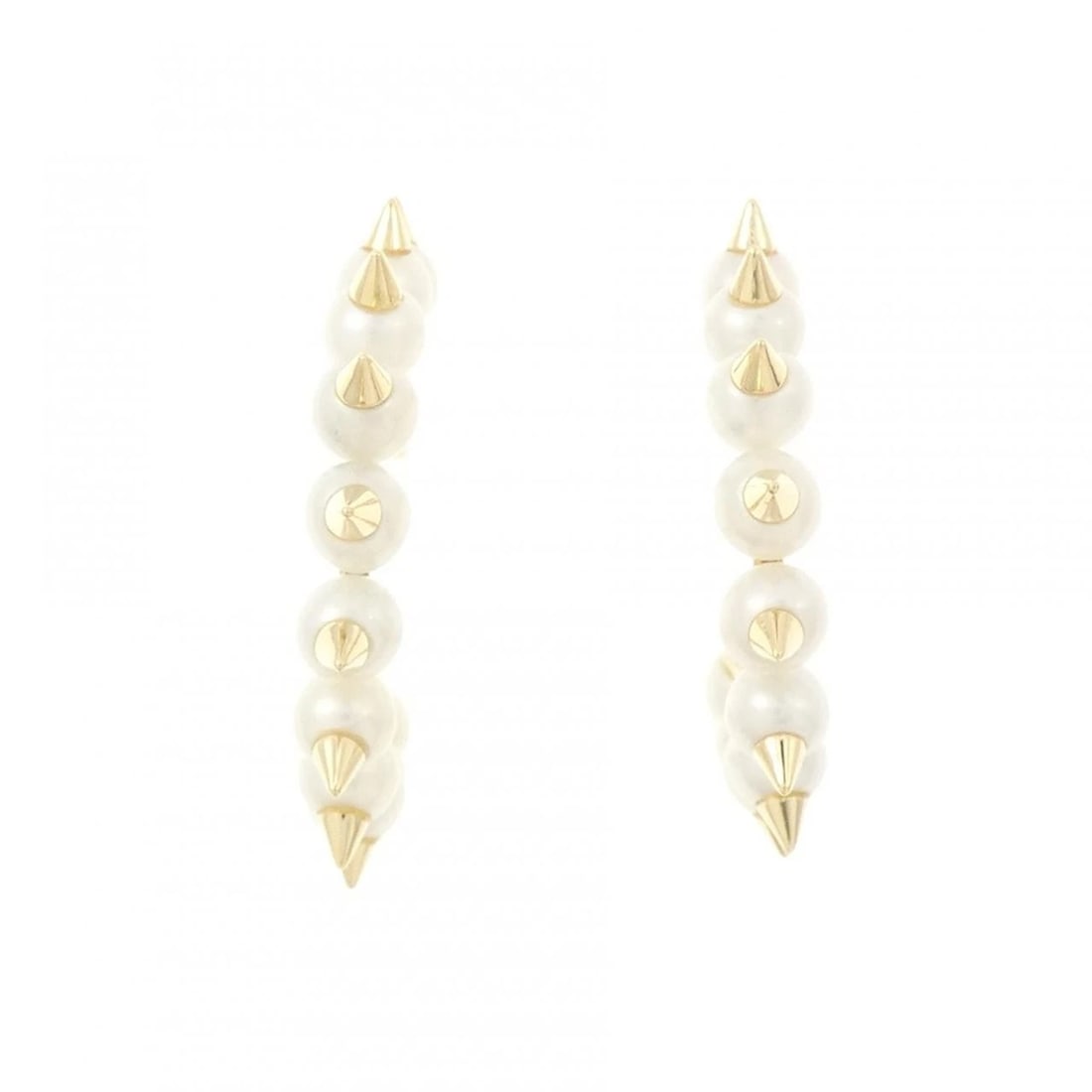TASAKI DANGER TRIBE PIERCE: TASAKI DANGER TRIBE Pierce Brand: TASAKI Type/Style: Tasaki Pierce/Earring Material: 750 yellow gold, Color: yellow gold Size: Approximate dimensions (height x width): 28.2? x 4.2? Accessories: None