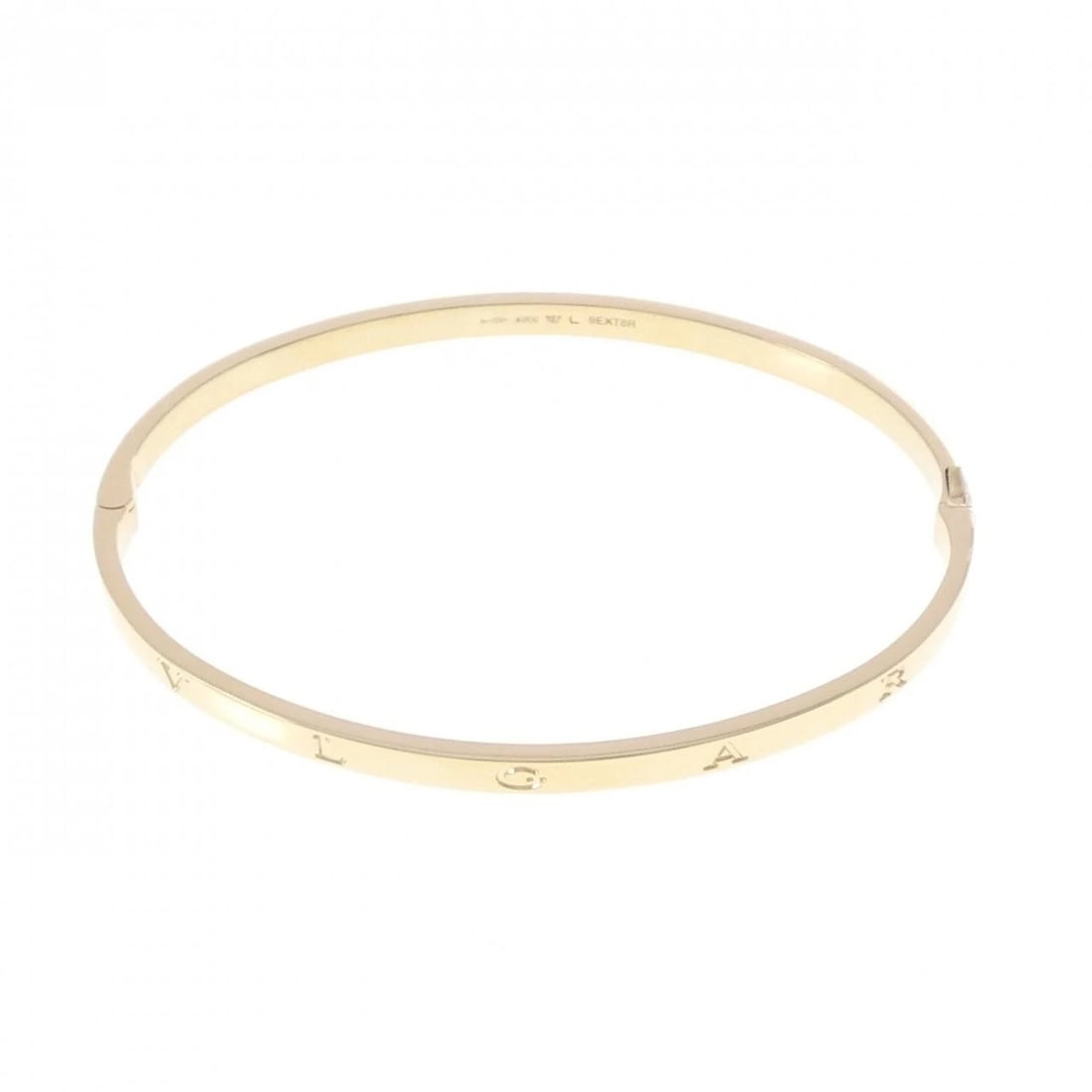BVLGARI B.ZERO1 BANGLE: Bvlgari B.zero1 Bangle Brand: BVLGARI Type/Style: Bvlgari Bracelet Material: 750 yellow gold, Color: yellow gold Size: 19cm(L) Max width approx: 3.7mm Accessories: None Accessories Notice: When