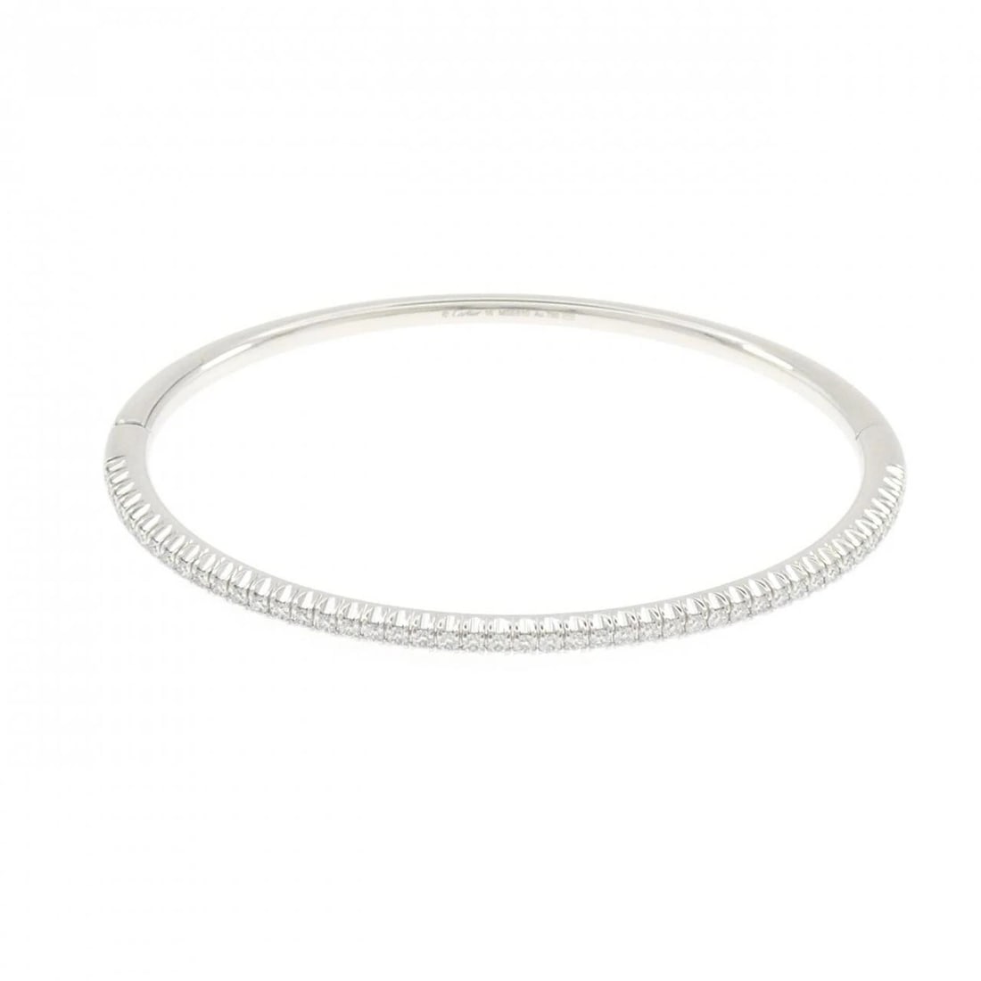 CARTIER ETINCEL BANGLE: Cartier Etincel Bangle Brand: CARTIER Type/Style: Cartier Bracelets Material: 750 white gold, Main Stone Natural Color: white gold Size: 15.5cm Max width approx: 2.5mm Accessories: None Ac