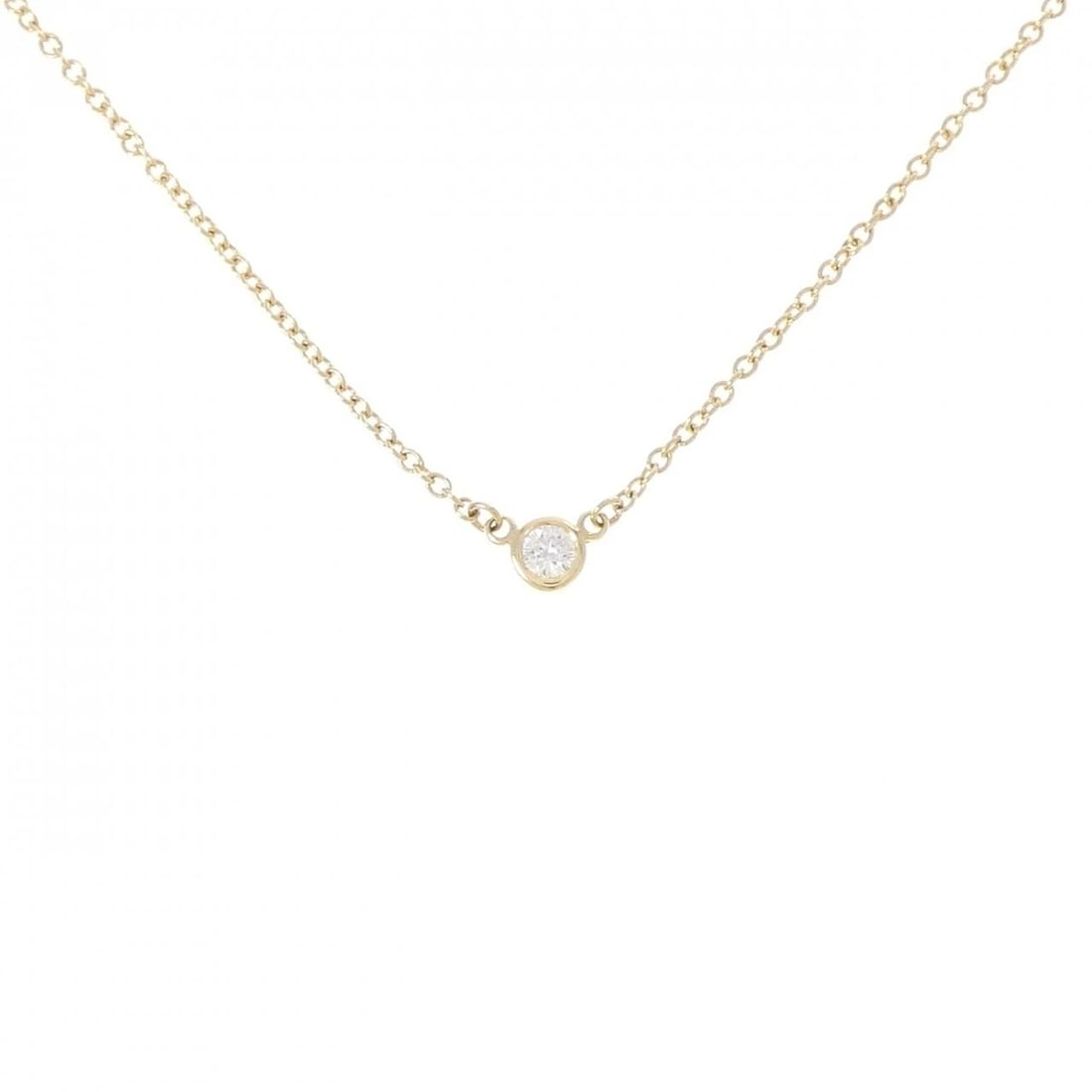 TIFFANY & CO. BY THE YARD NECKLACE: TIFFANY & Co. By the Yard Necklace Brand: TIFFANY&Co. Type/Style: TIFFANY&Co. Necklace Material: 750 yellow gold, Color: yellow gold Size: 41cm Diameteraround: 3.5mm Chain maximum width approx.: